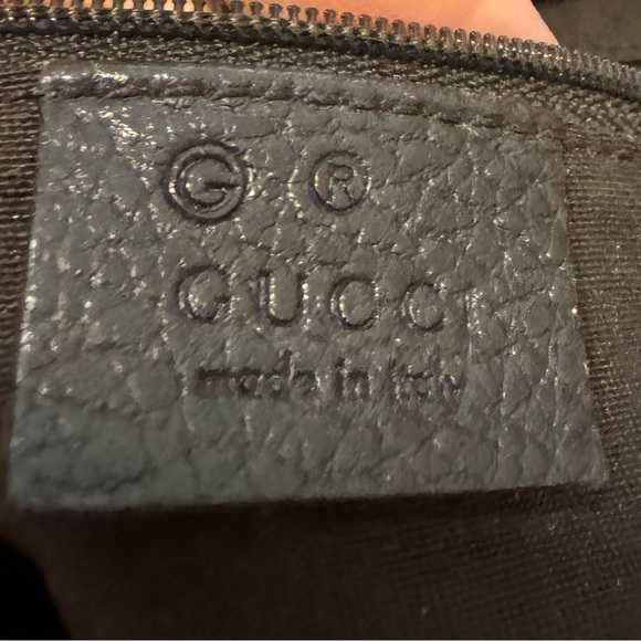 Authentic GUCCI GG Brown Canvas Coated Monogram Handbag Good Preloved Condition - Picture 5 of 9